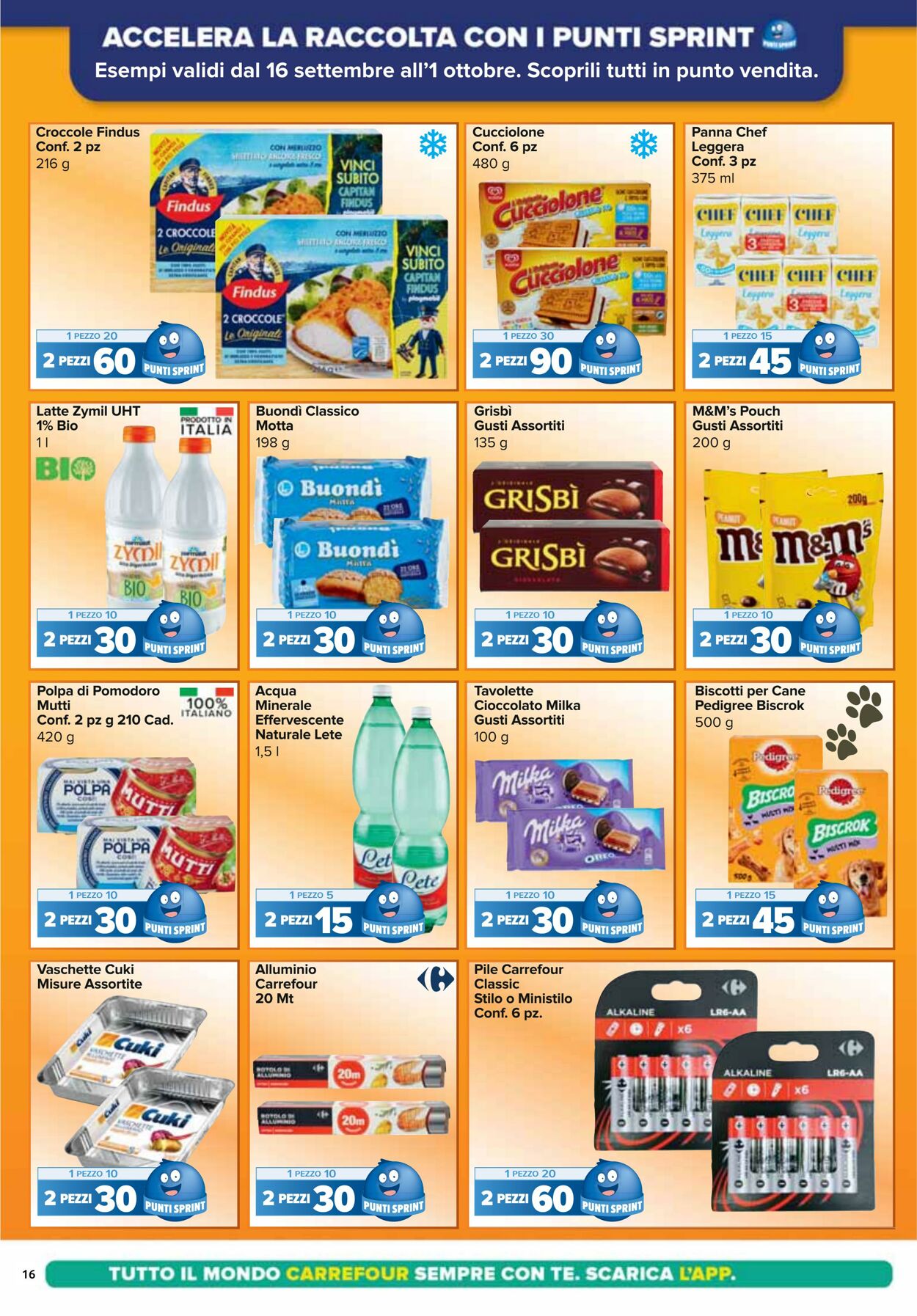 Volantino Carrefour 19.09.2024 - 01.10.2024