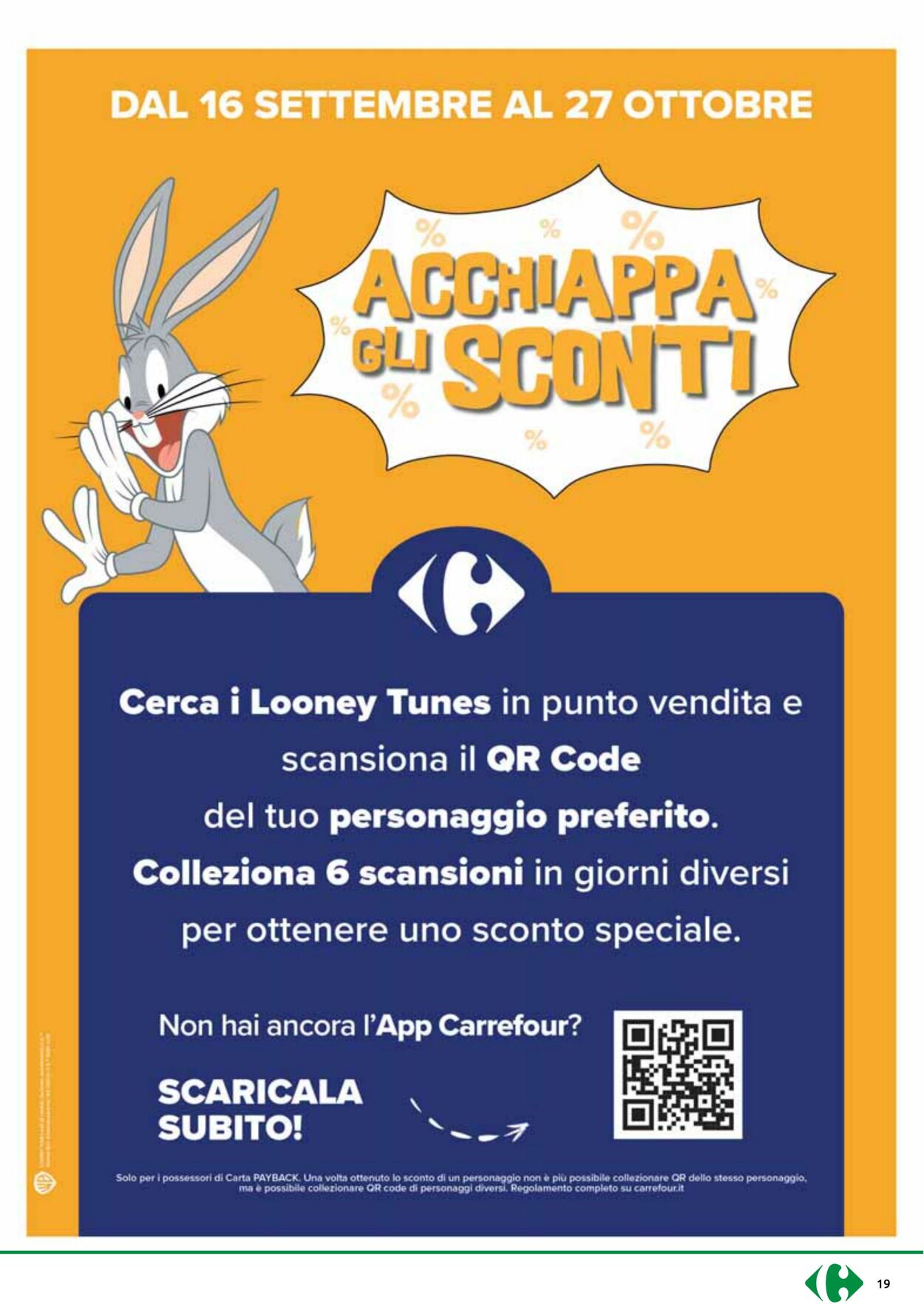 Volantino Carrefour 19.09.2024 - 01.10.2024