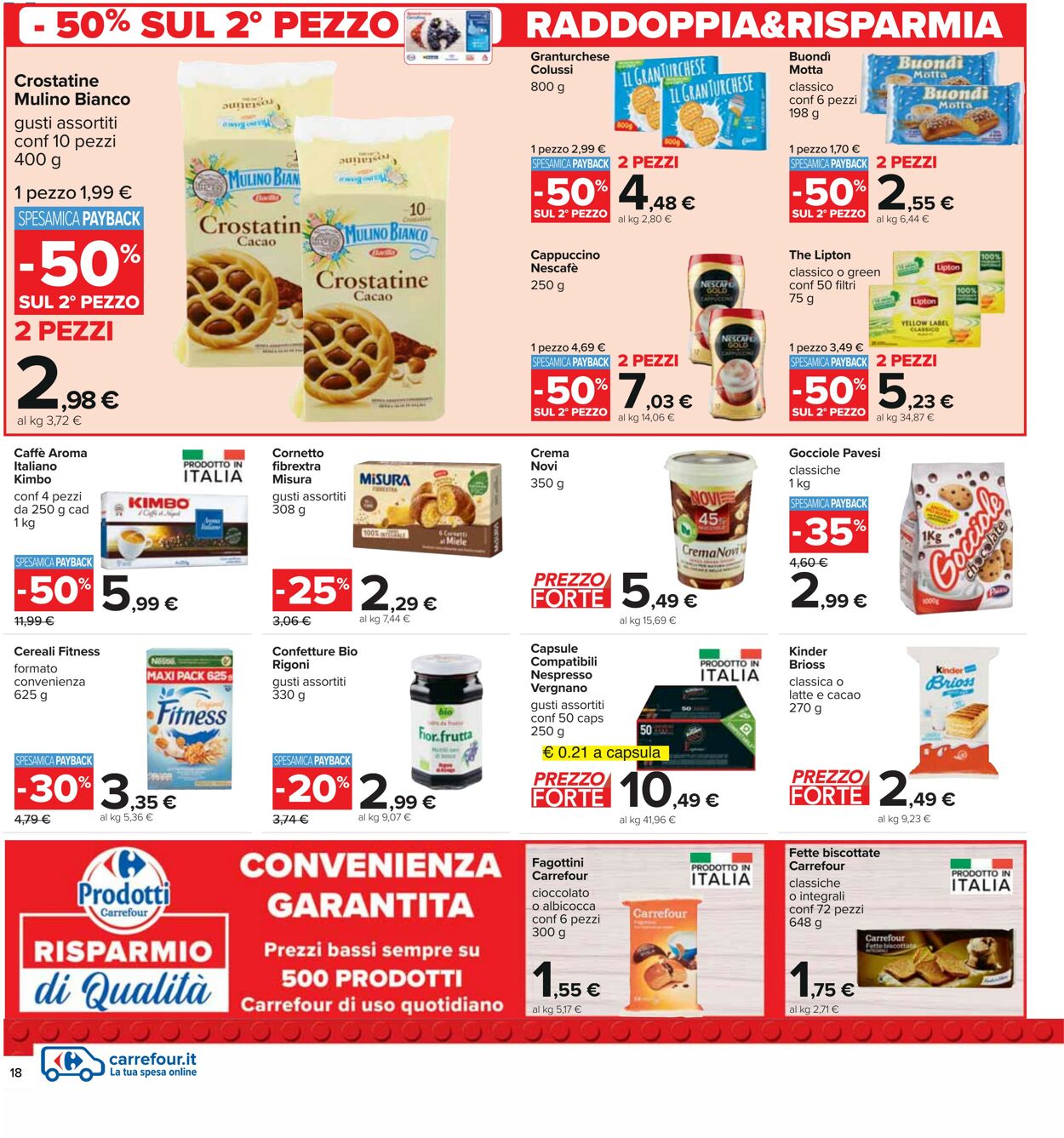 Volantino Carrefour 17.10.2022 - 27.10.2022