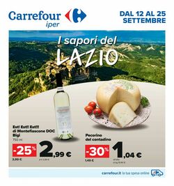 Volantino Carrefour 12.09.2022 - 25.09.2022