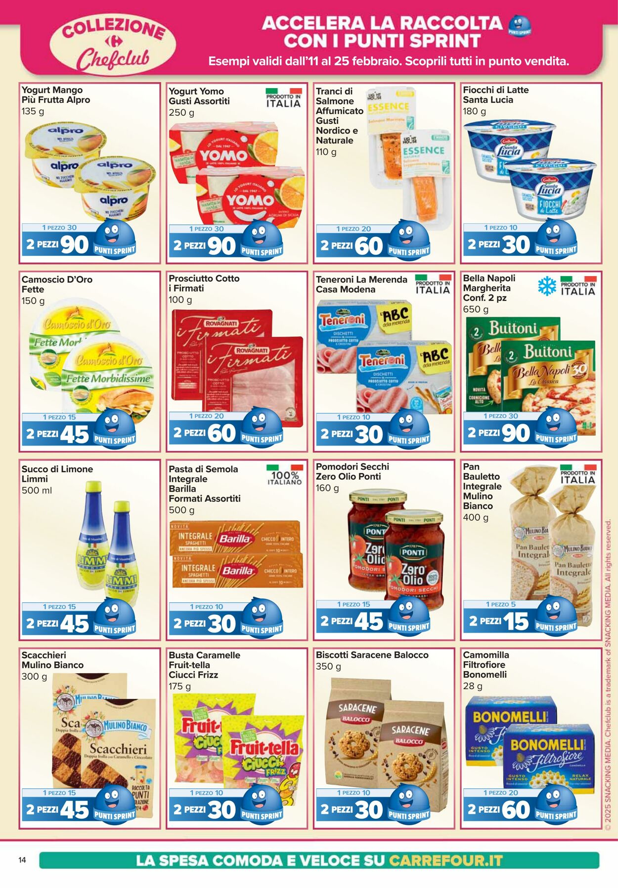 Volantino Carrefour 11.02.2025 - 25.02.2025