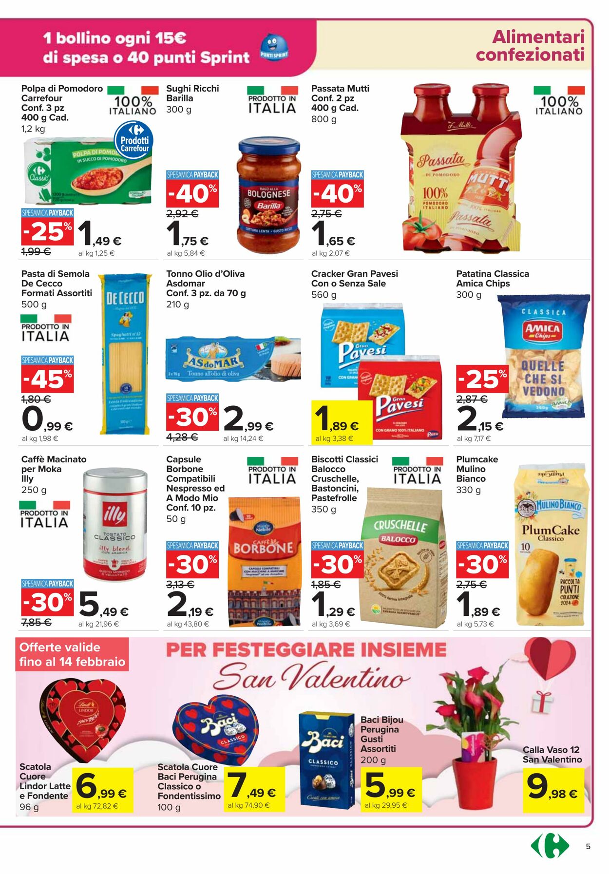 Volantino Carrefour 11.02.2025 - 25.02.2025