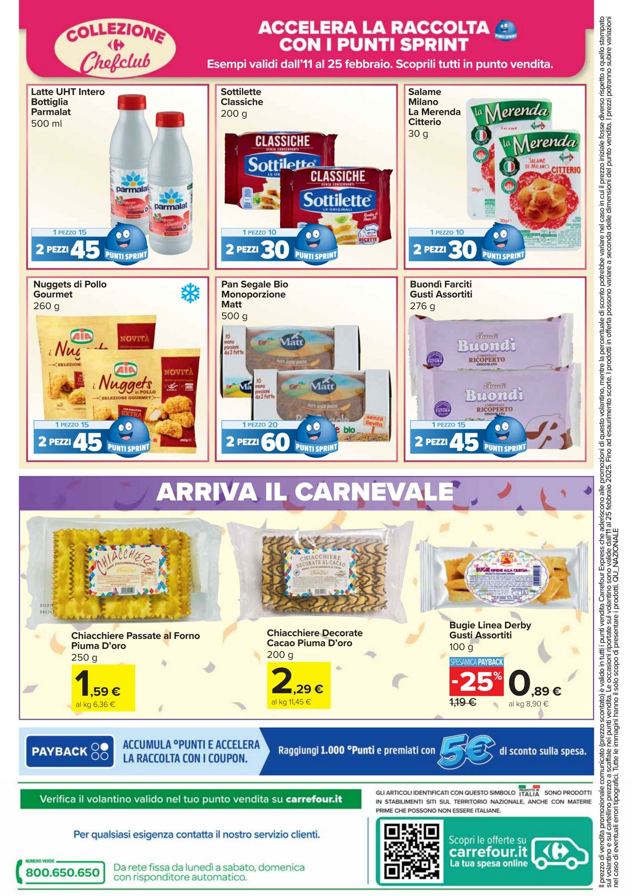 Volantino Carrefour 11.02.2025 - 25.02.2025