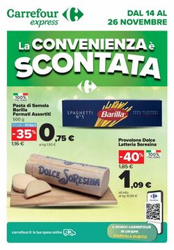 Volantino Carrefour 14.11.2024 - 26.11.2024