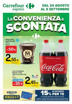 Volantino Carrefour 24.08.2023 - 05.09.2023