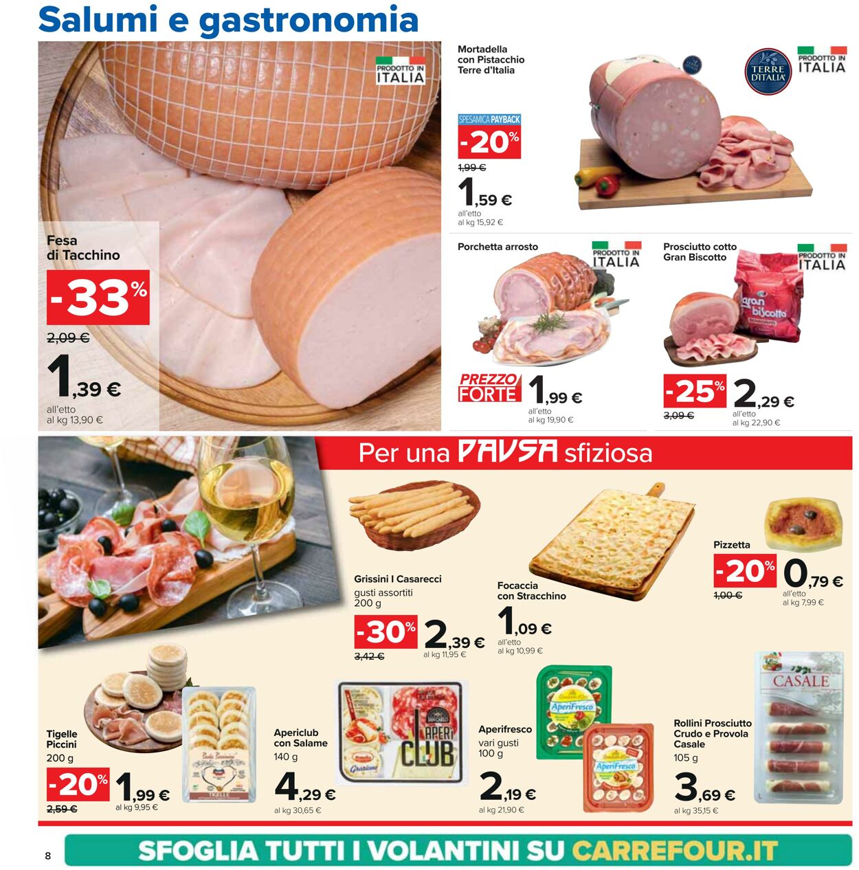 Volantino Carrefour 21.08.2023 - 31.08.2023