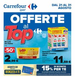 Volantino Carrefour 21.08.2023 - 31.08.2023