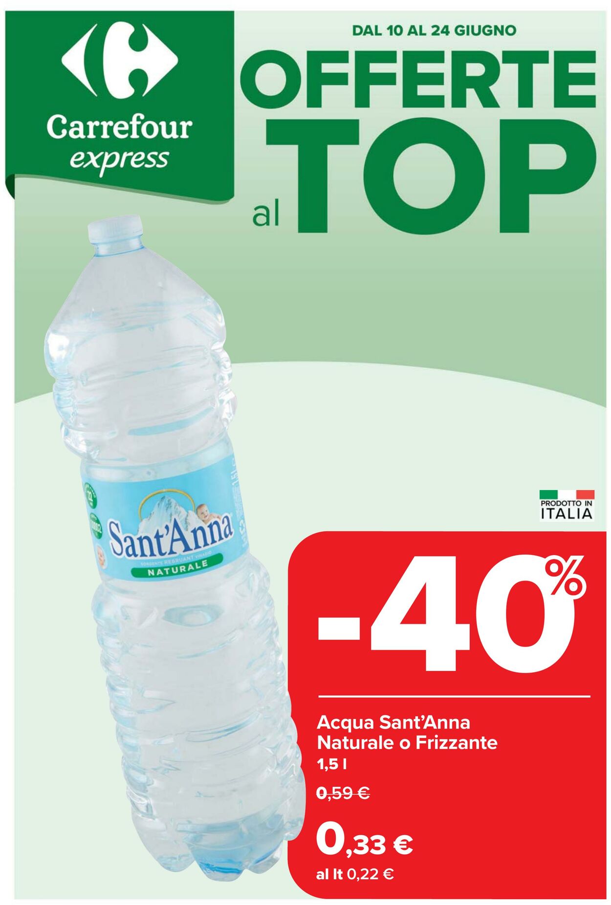 Volantino Carrefour 10.06.2025 - 24.06.2025
