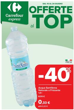 Volantino Carrefour 10.06.2025 - 24.06.2025