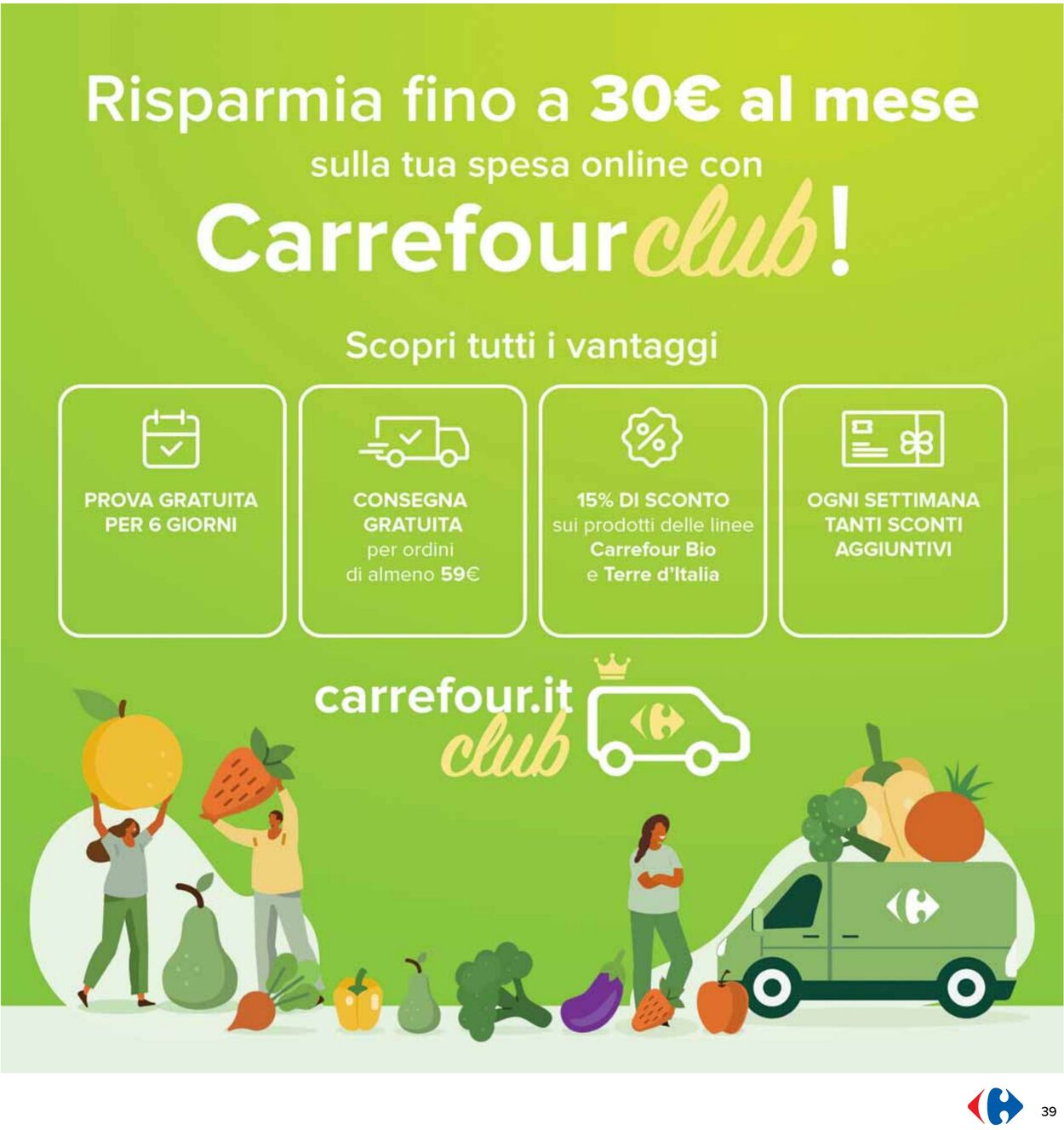 Volantino Carrefour 25.09.2023 - 08.10.2023