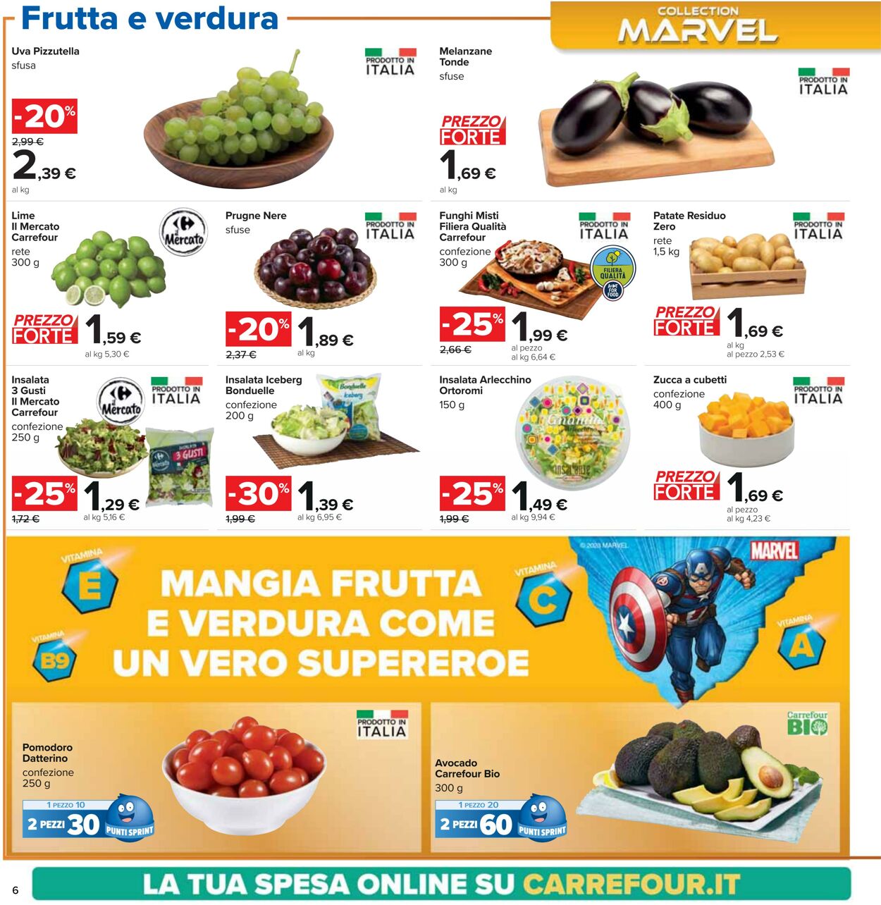 Volantino Carrefour 25.09.2023 - 08.10.2023