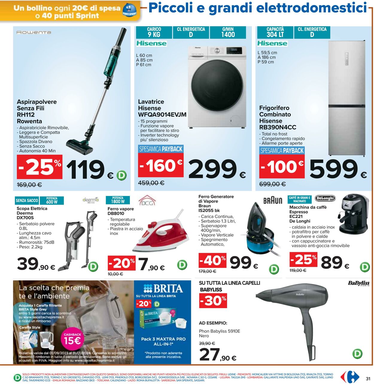 Volantino Carrefour 25.09.2023 - 08.10.2023