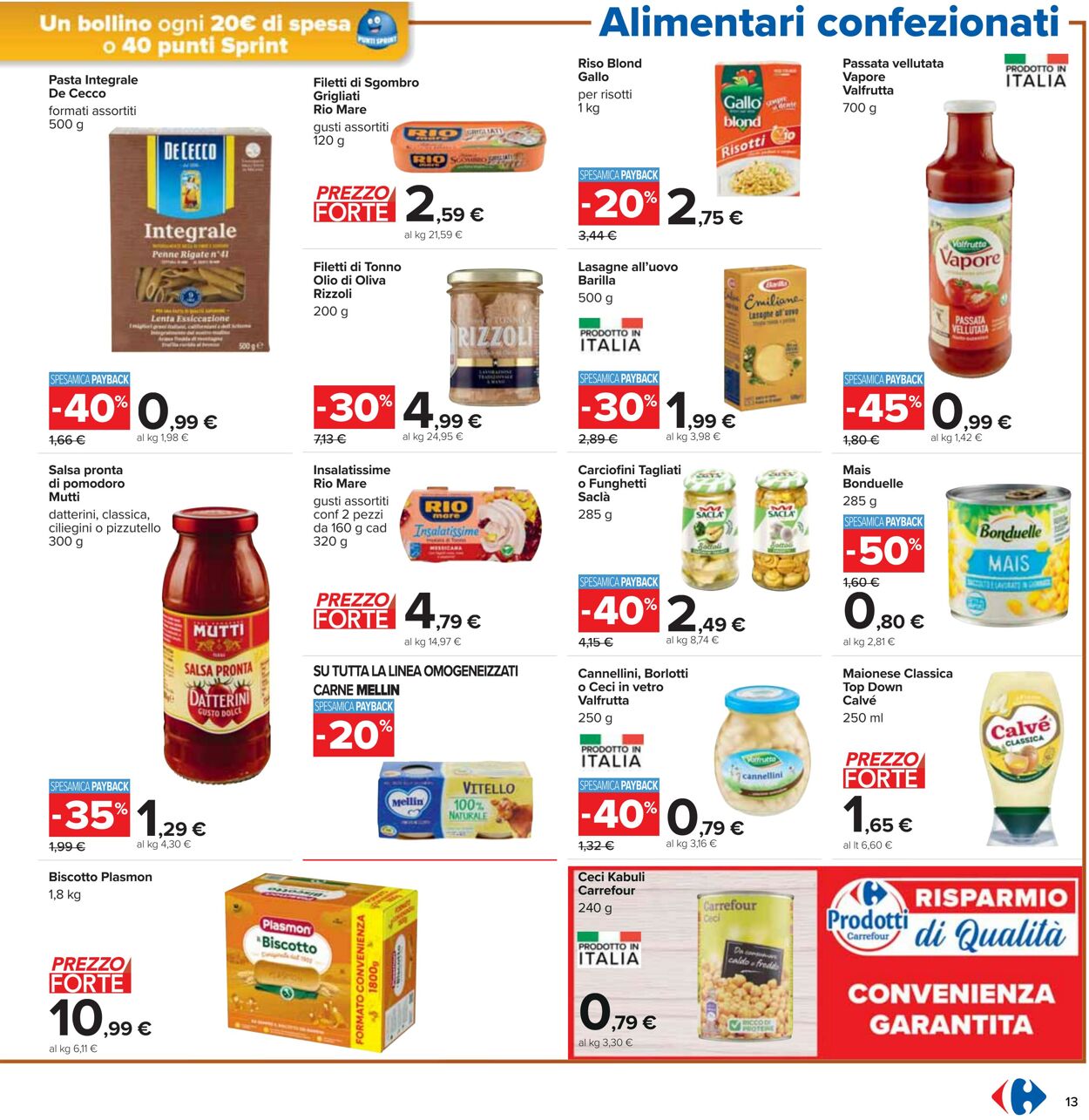 Volantino Carrefour 25.09.2023 - 08.10.2023