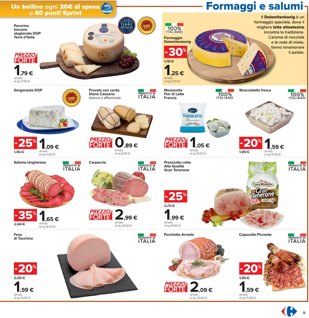 Volantino Carrefour 25.09.2023 - 08.10.2023