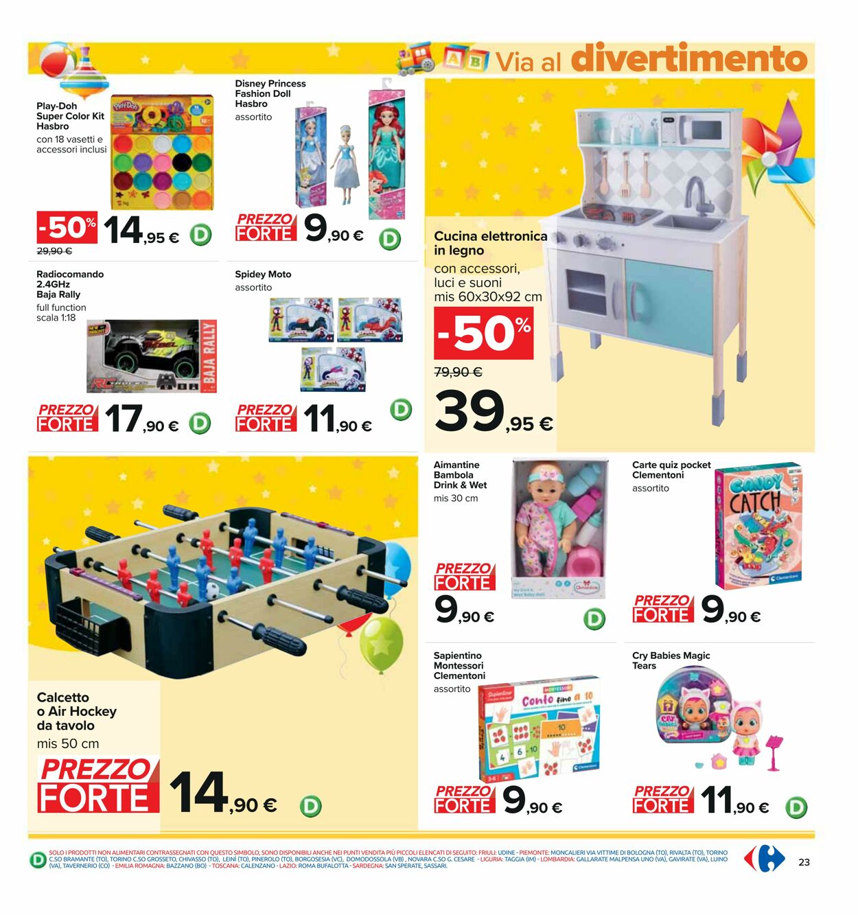 Volantino Carrefour 25.09.2023 - 08.10.2023