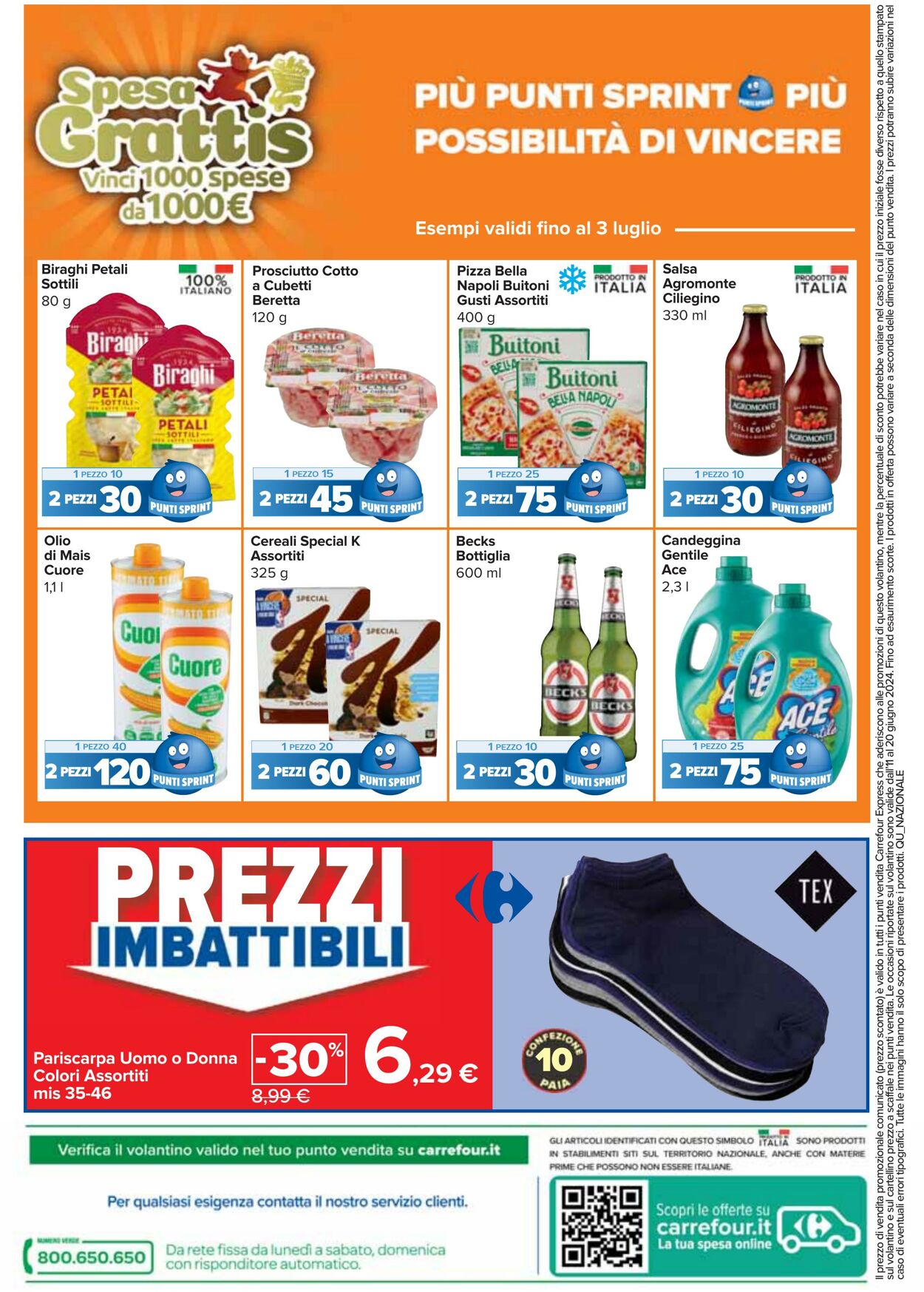 Volantino Carrefour 11.06.2024 - 25.06.2024