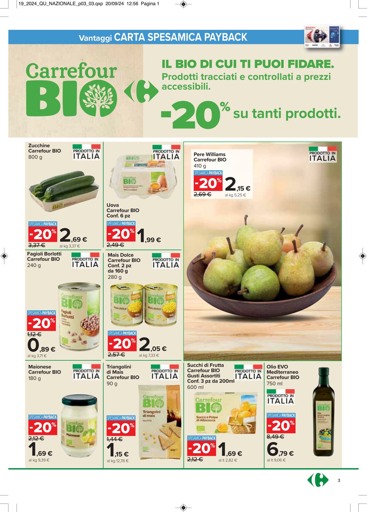 Volantino Carrefour 17.10.2024 - 29.10.2024