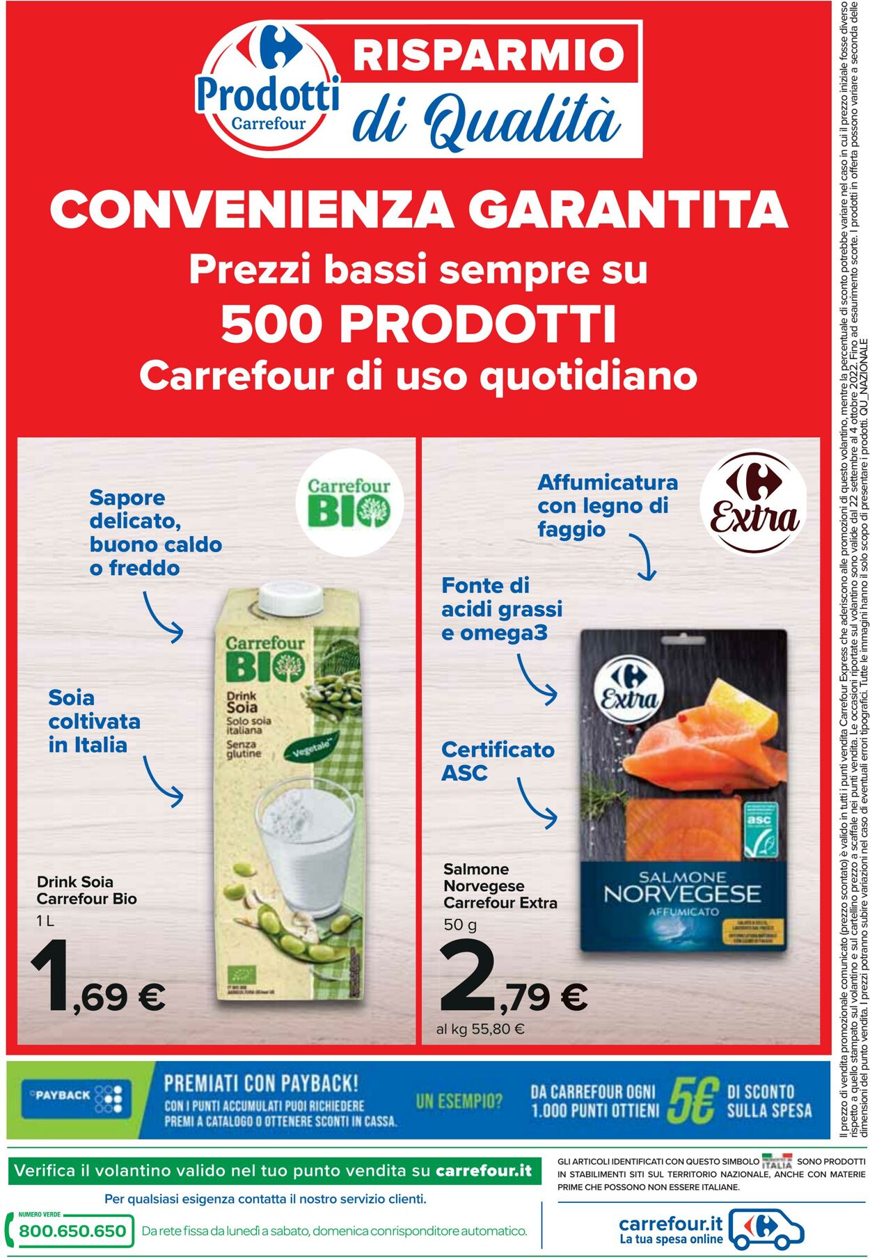 Volantino Carrefour 22.09.2022 - 04.10.2022