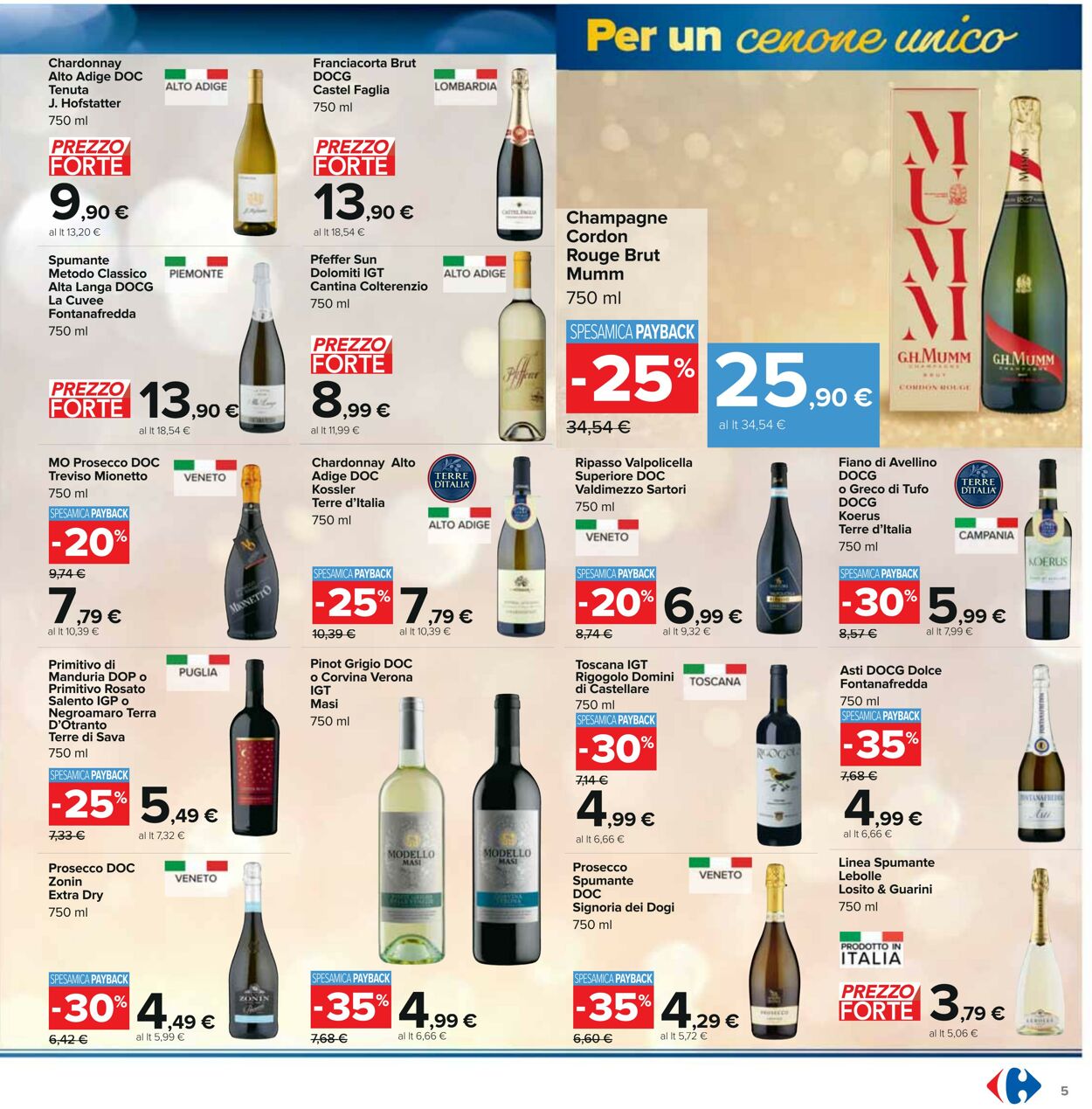 Volantino Carrefour 27.12.2023 - 04.01.2024