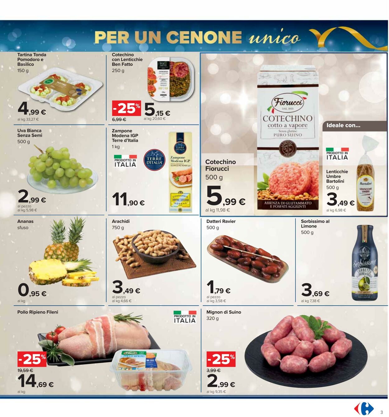 Volantino Carrefour 27.12.2024 - 02.01.2025