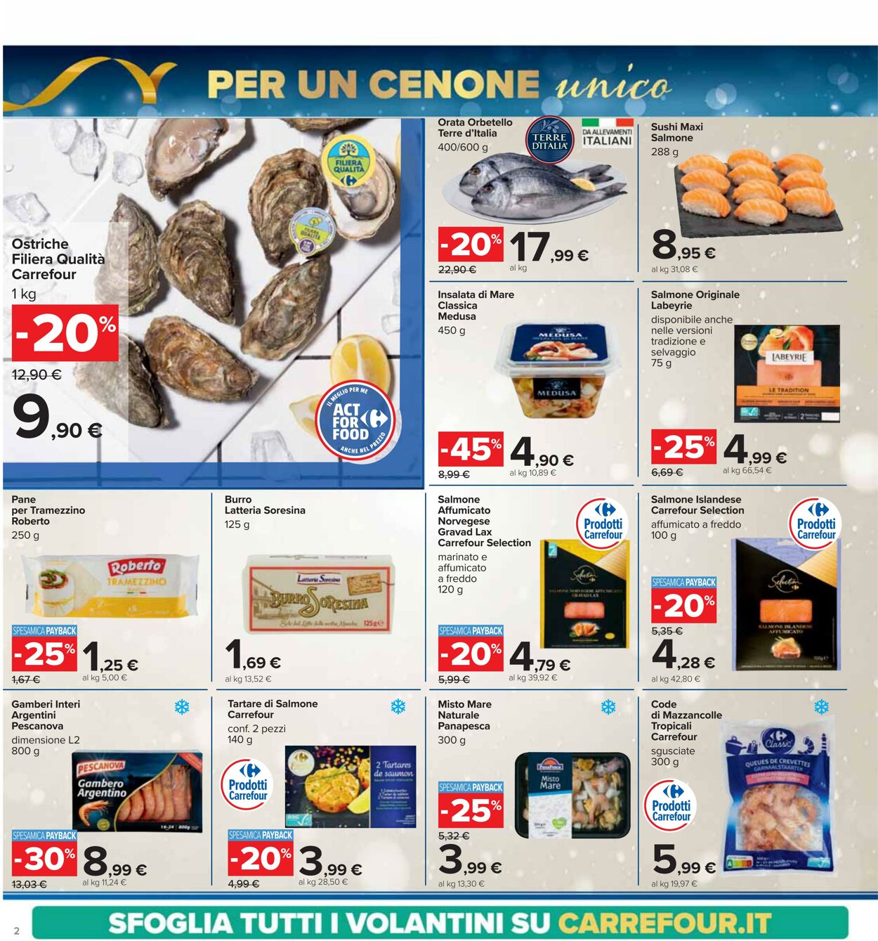 Volantino Carrefour 27.12.2024 - 02.01.2025