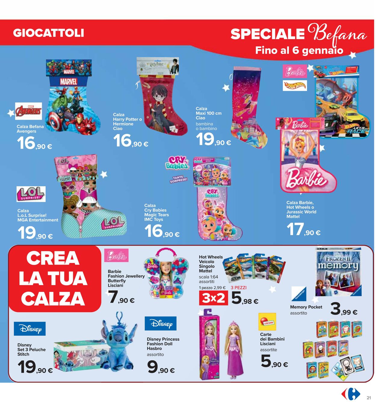 Volantino Carrefour 27.12.2024 - 02.01.2025