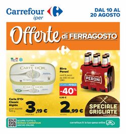 Volantino Carrefour 10.08.2023 - 20.08.2023