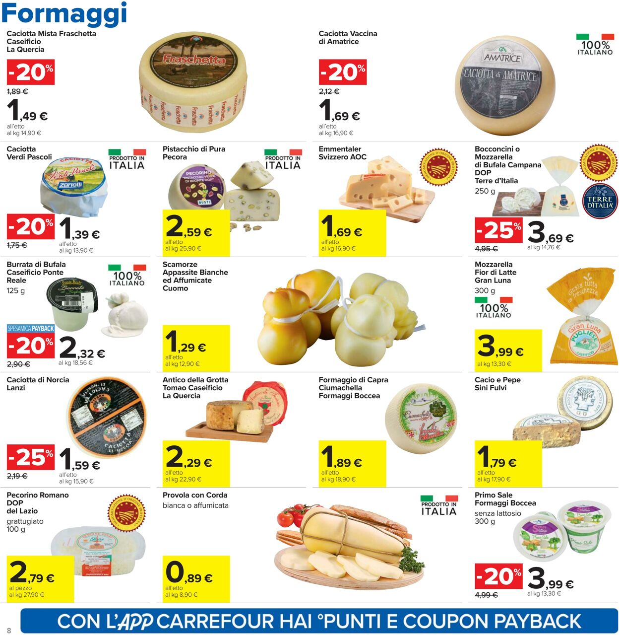 Volantino Carrefour 07.08.2025 - 20.08.2025