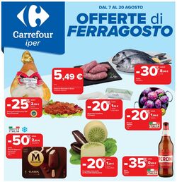 Volantino Carrefour 07.08.2025 - 20.08.2025