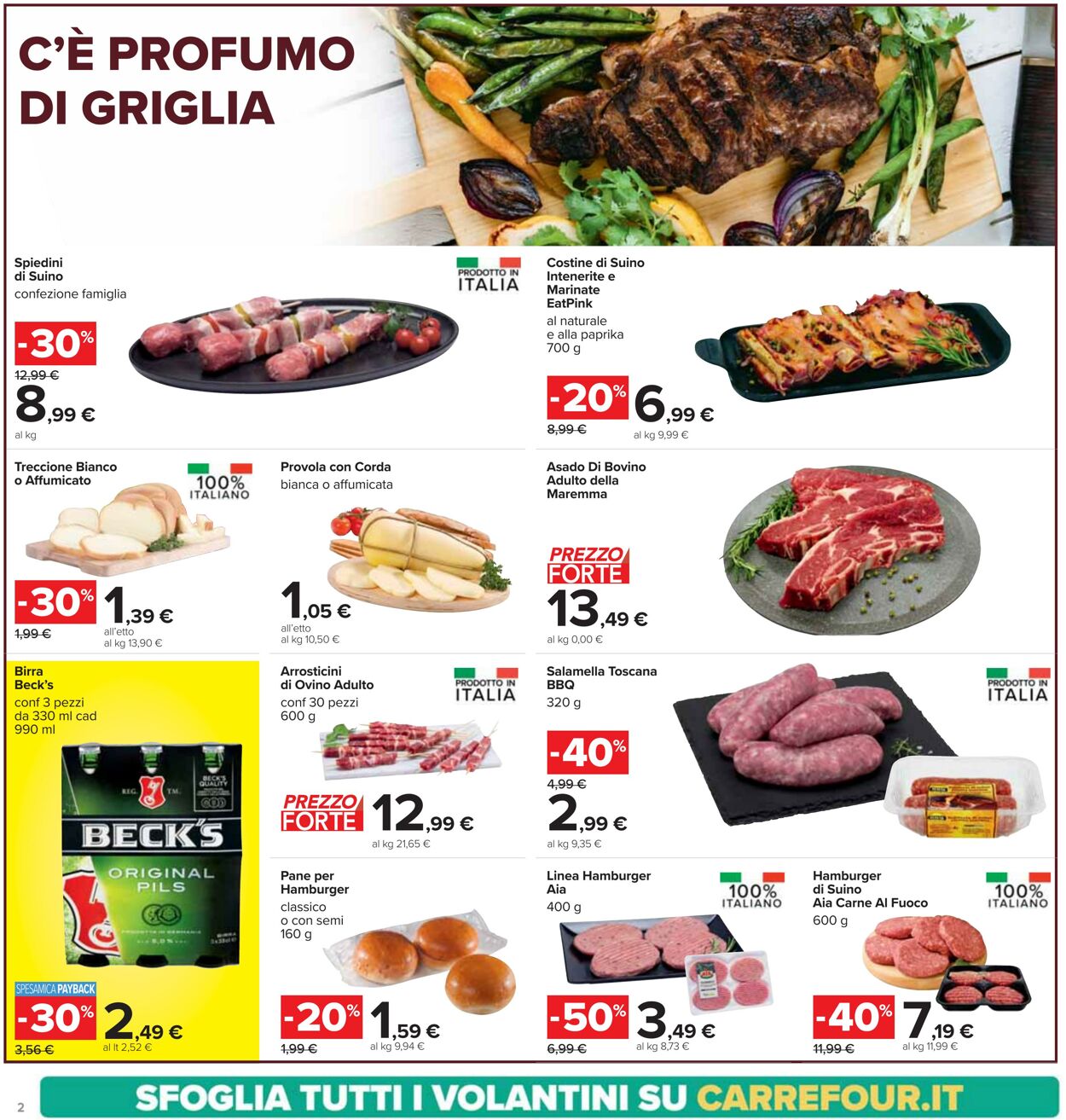 Volantino Carrefour 08.08.2024 - 21.08.2024