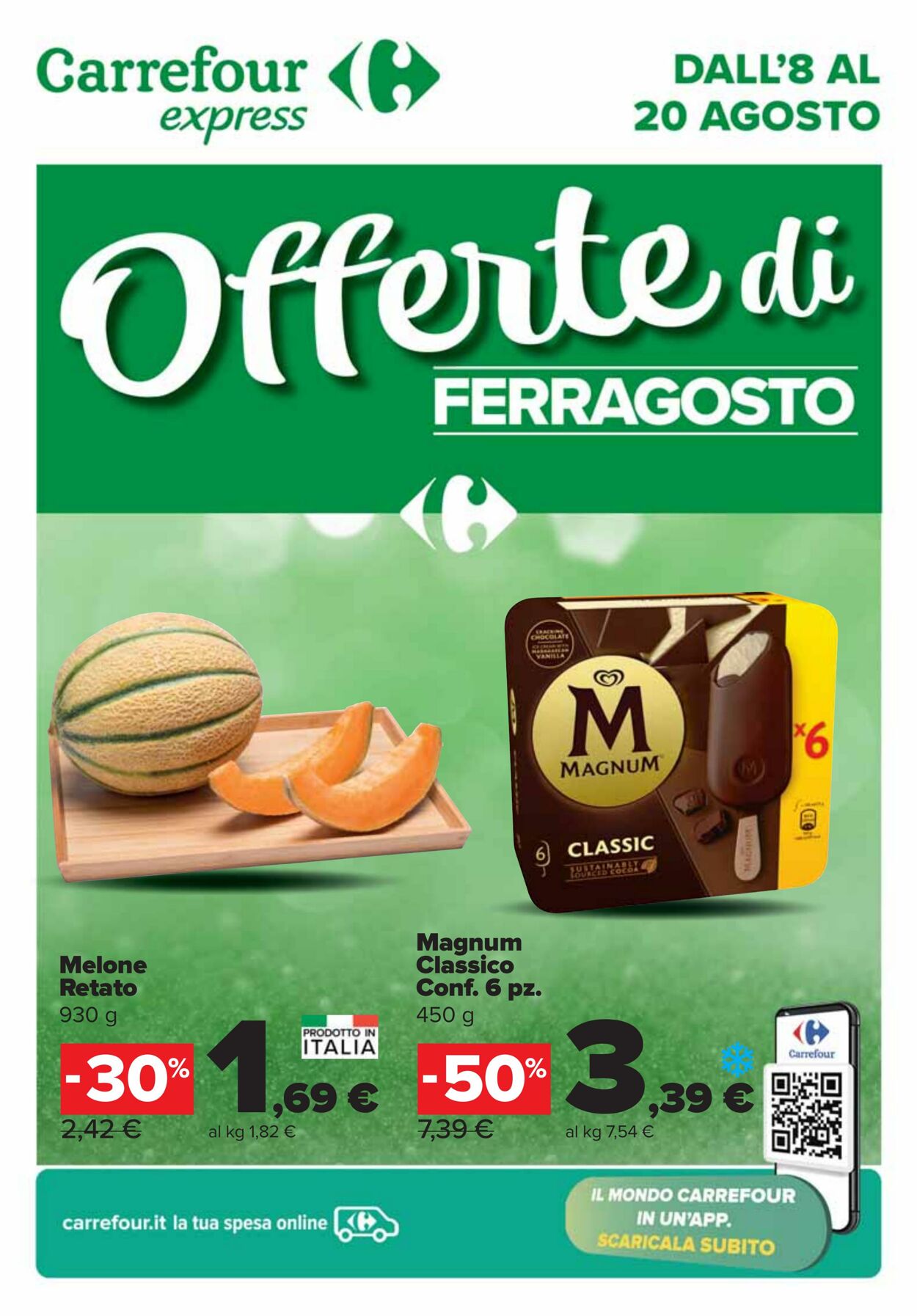 Volantino Carrefour 08.08.2024 - 20.08.2024