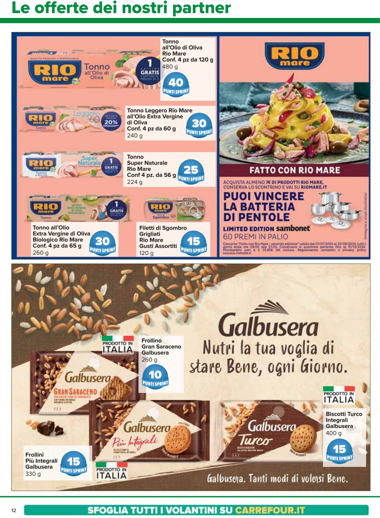 Volantino Carrefour 22.08.2024 - 03.09.2024