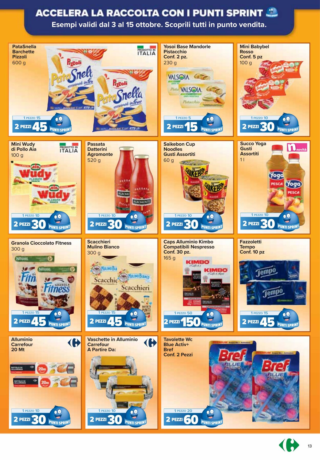 Volantino Carrefour 03.10.2024 - 15.10.2024