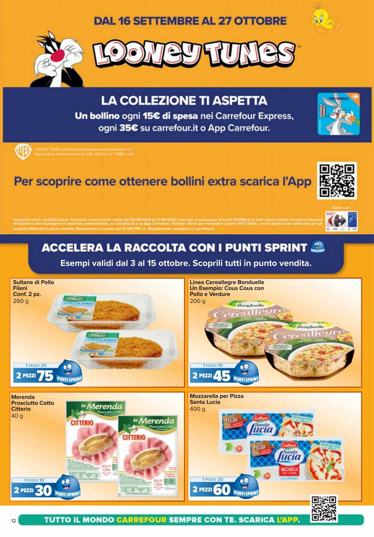 Volantino Carrefour 03.10.2024 - 15.10.2024