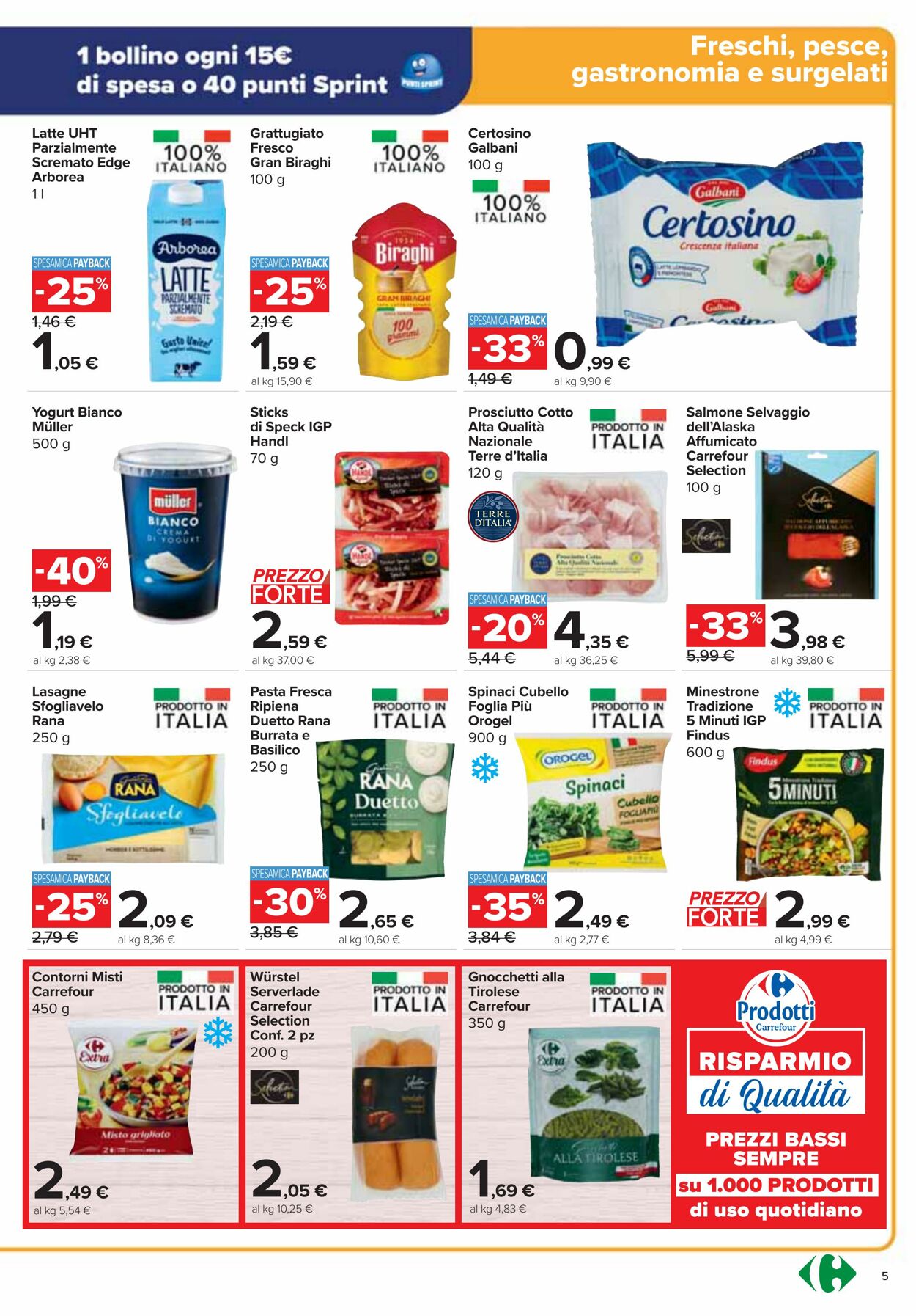 Volantino Carrefour 03.10.2024 - 15.10.2024