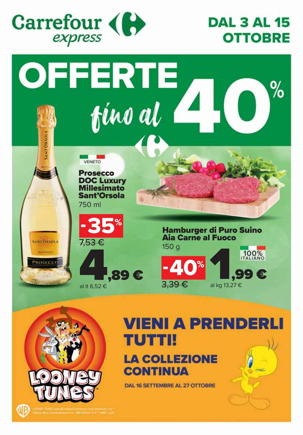 Volantino Carrefour 03.10.2024 - 15.10.2024