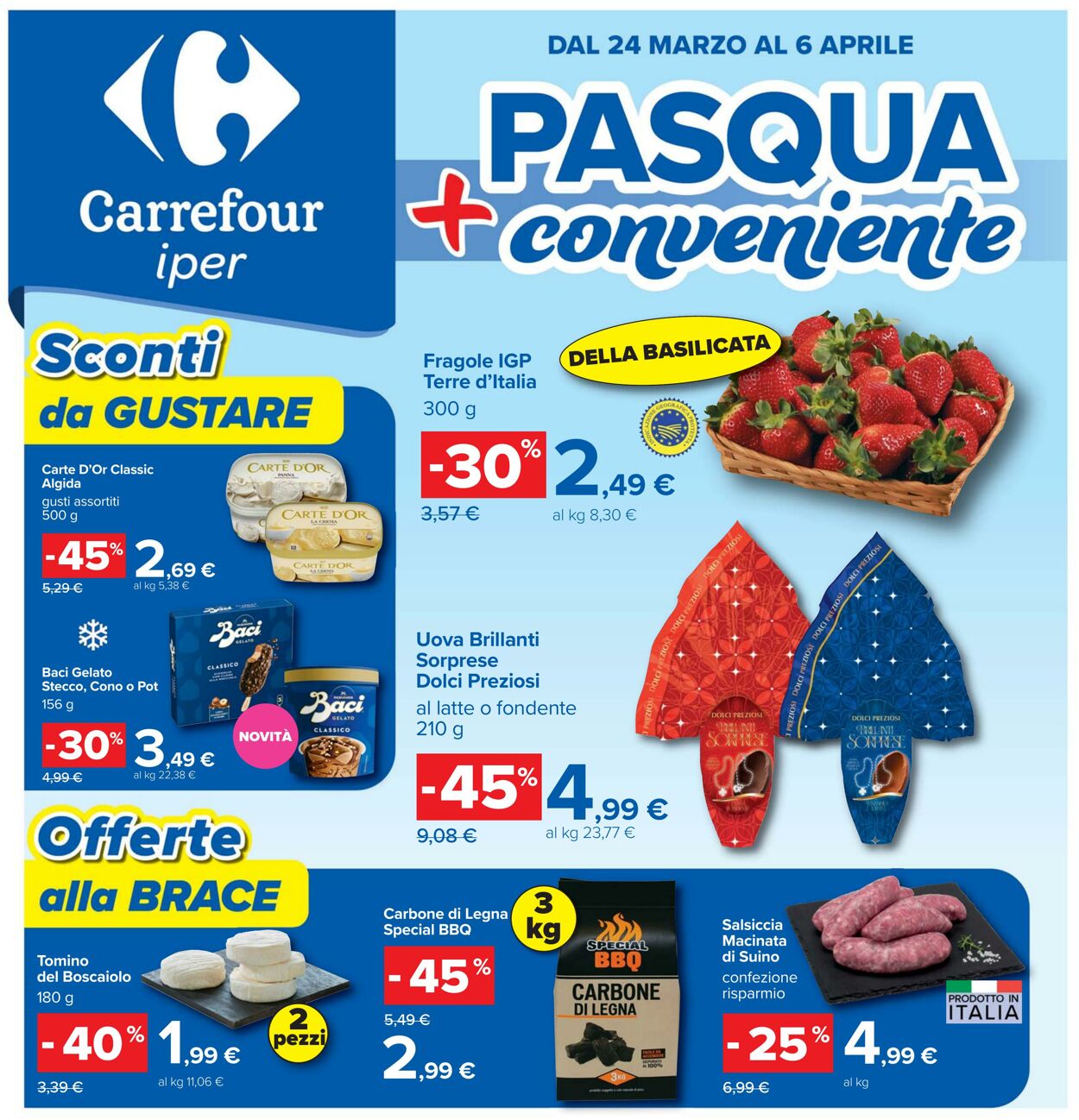 Volantino Carrefour 24.03.2026 - 06.04.2026