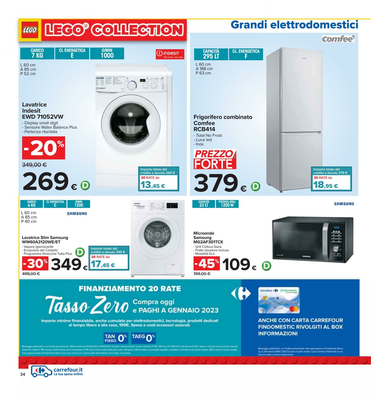 Volantino Carrefour 06.10.2022 - 16.10.2022