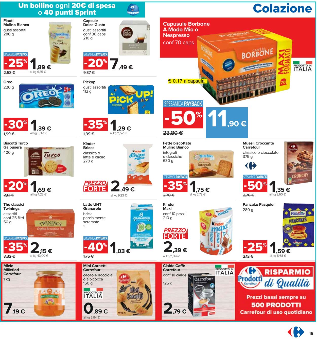 Volantino Carrefour 28.02.2023 - 13.03.2023