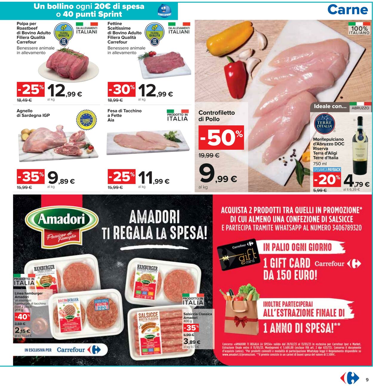 Volantino Carrefour 28.02.2023 - 13.03.2023