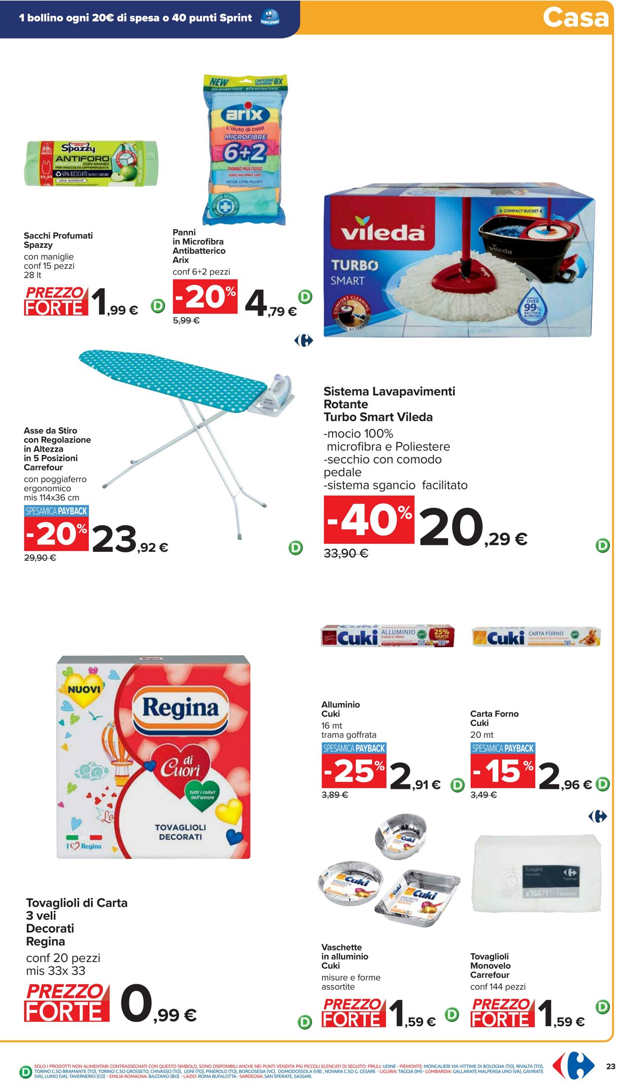 Volantino Carrefour 11.10.2024 - 23.10.2024