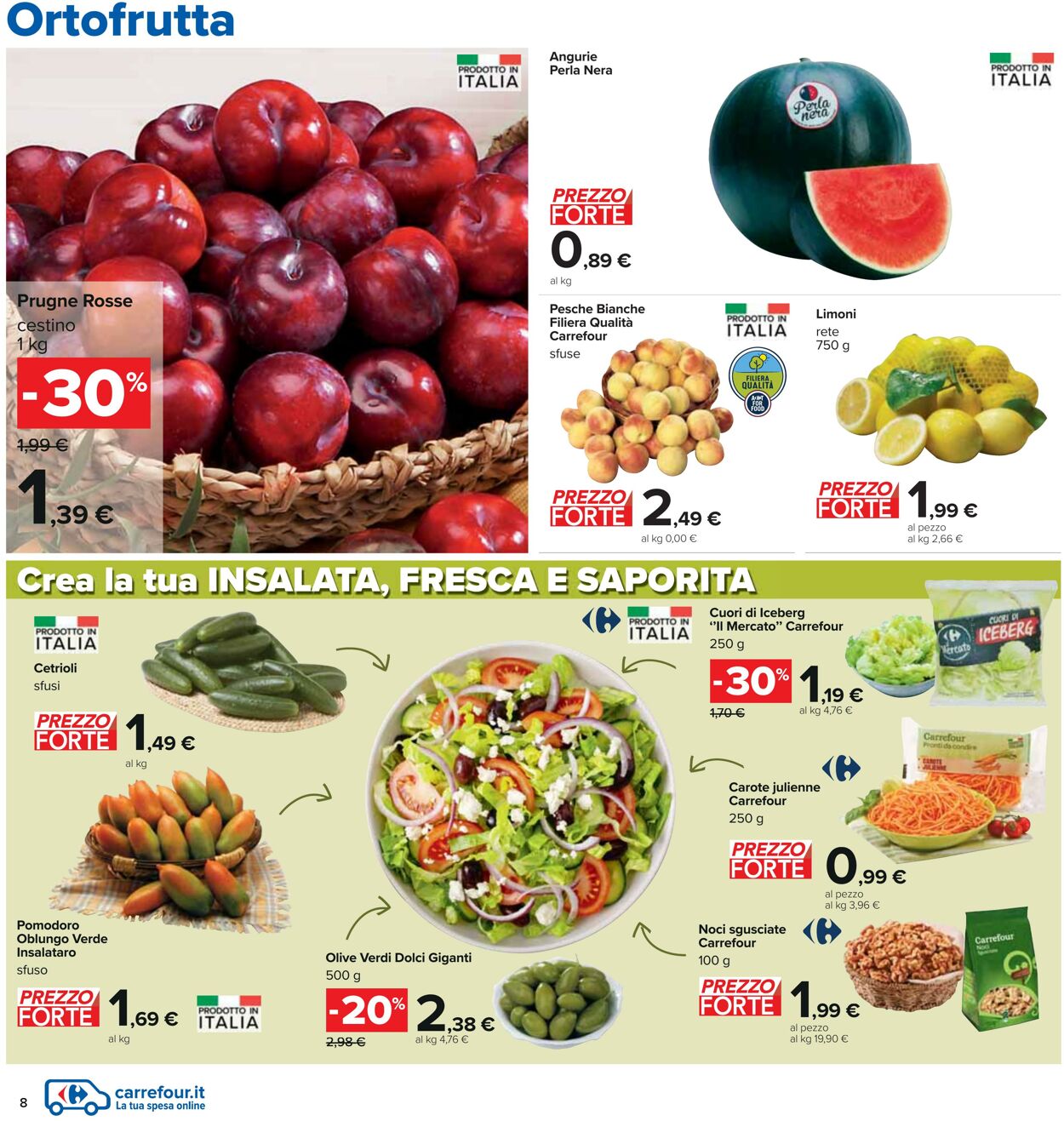 Volantino Carrefour 28.07.2022 - 10.08.2022