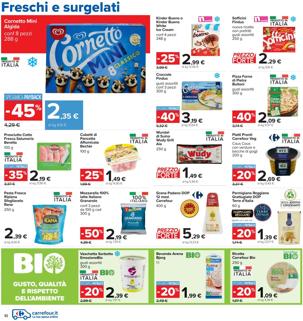 Volantino Carrefour 28.07.2022 - 10.08.2022