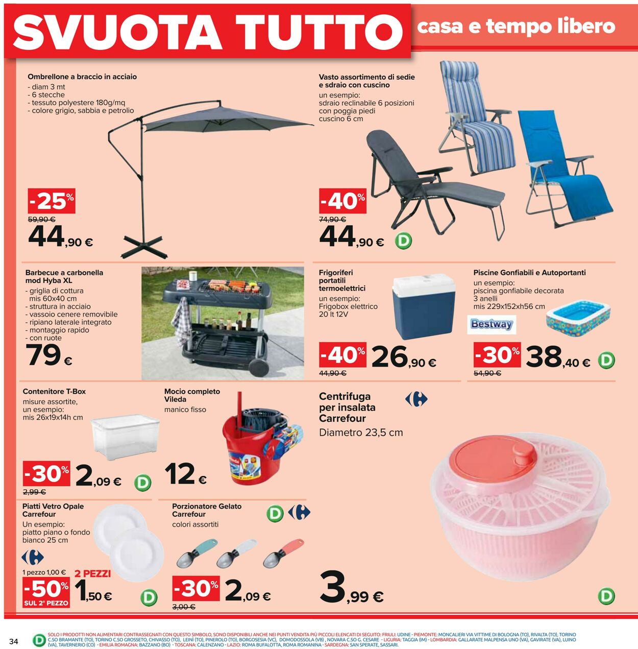 Volantino Carrefour 28.07.2022 - 10.08.2022