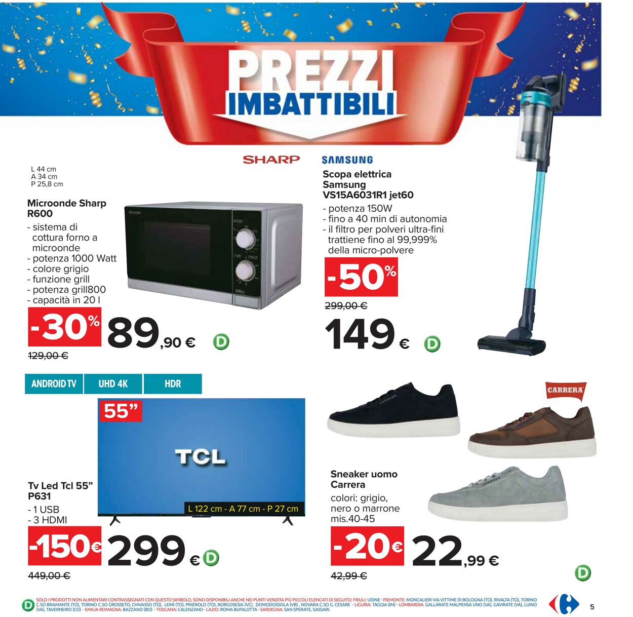 Volantino Carrefour 09.10.2023 - 22.10.2023