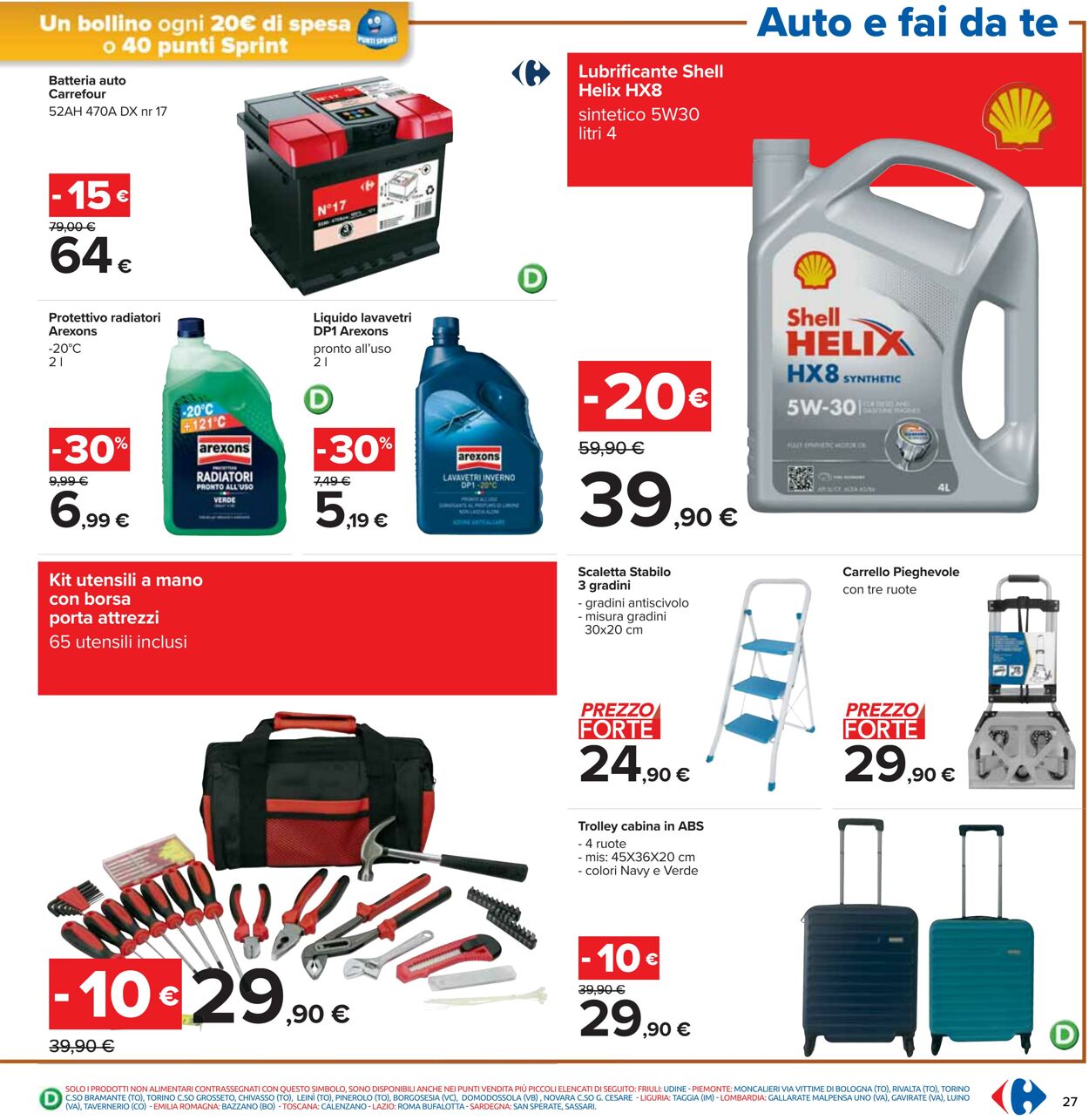 Volantino Carrefour 09.10.2023 - 22.10.2023