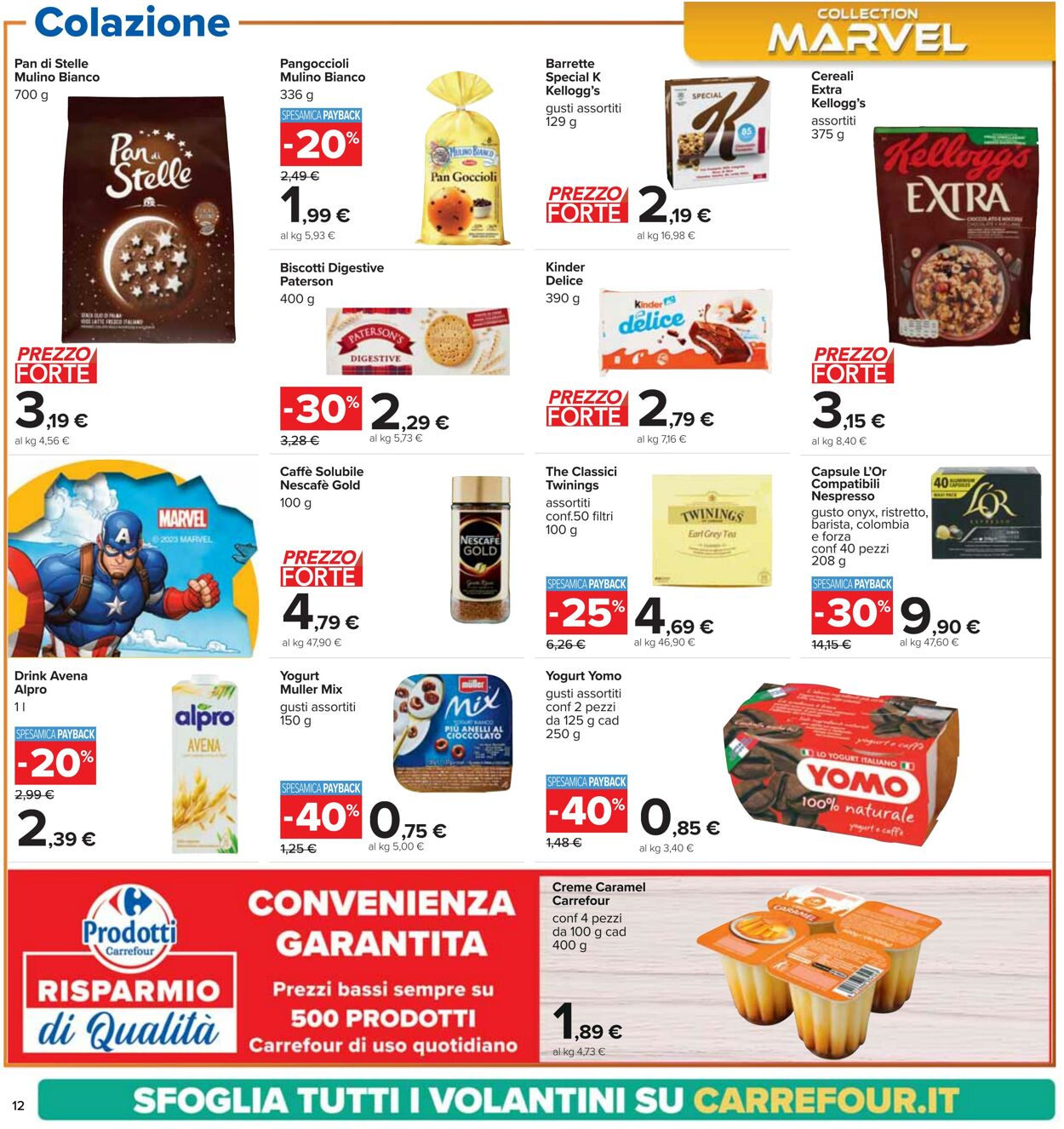 Volantino Carrefour 09.10.2023 - 22.10.2023