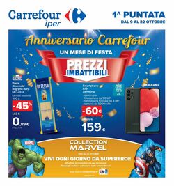 Volantino Carrefour 09.10.2023 - 22.10.2023