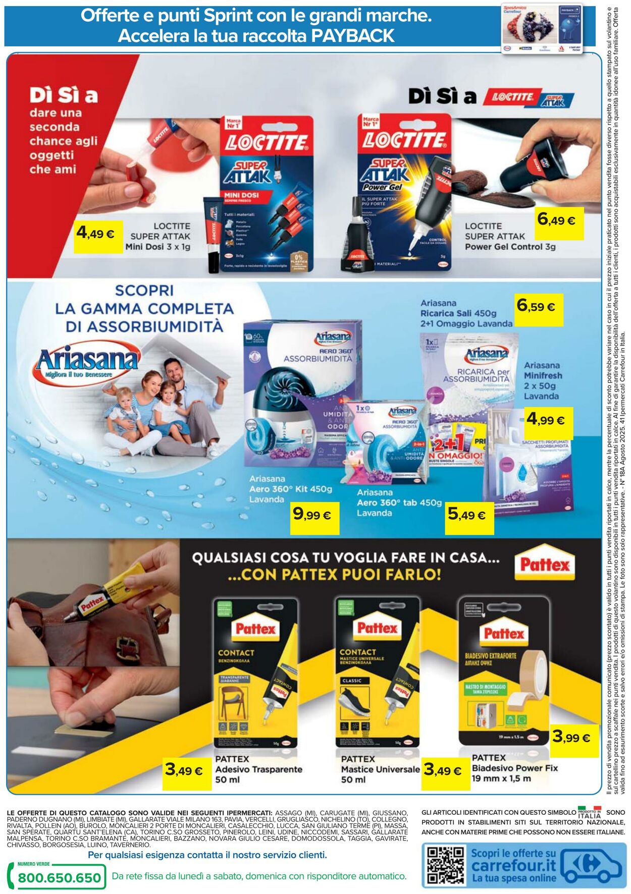 Volantino Carrefour 07.08.2025 - 20.08.2025