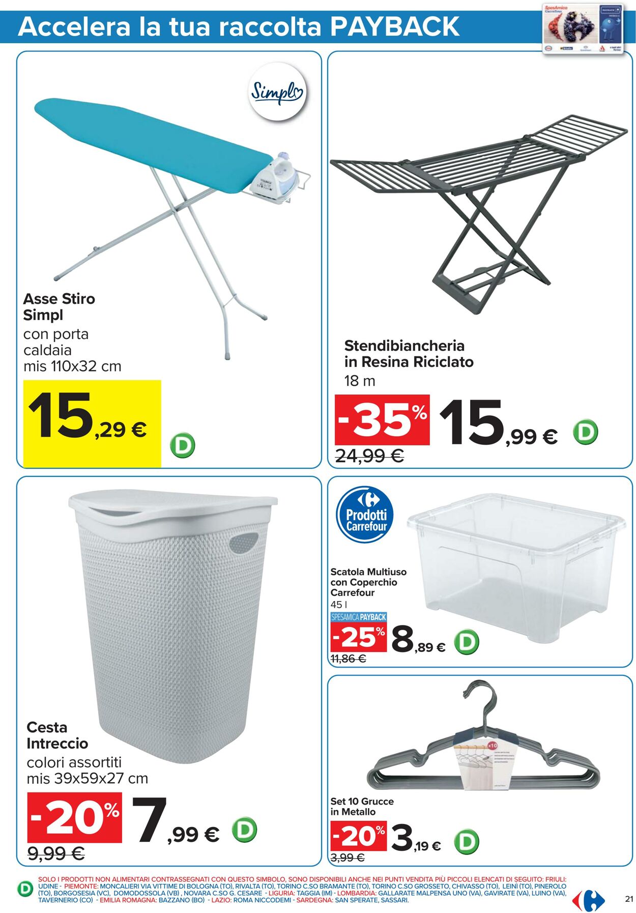 Volantino Carrefour 07.08.2025 - 20.08.2025